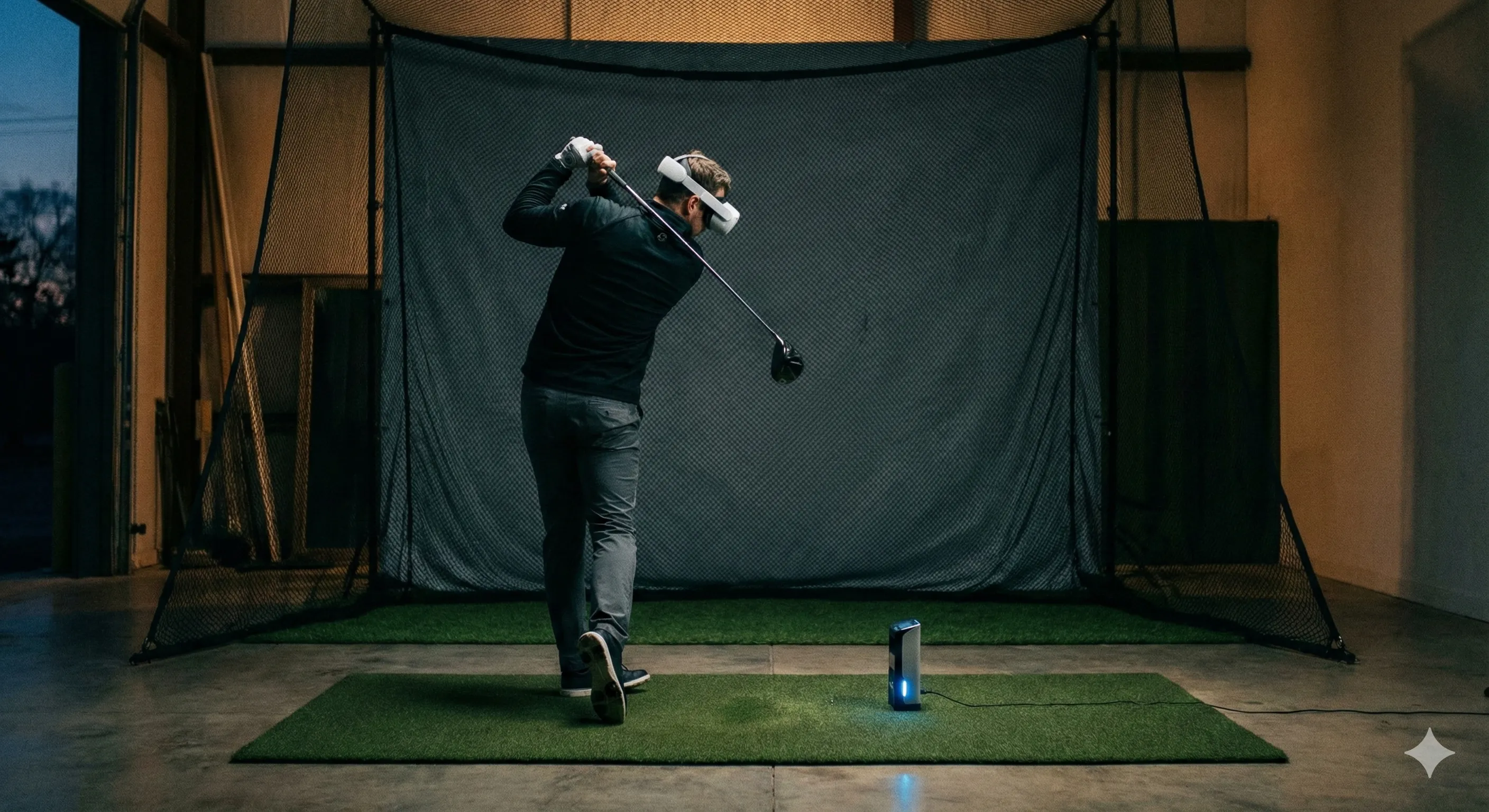 Physical reality - golf ball in real world